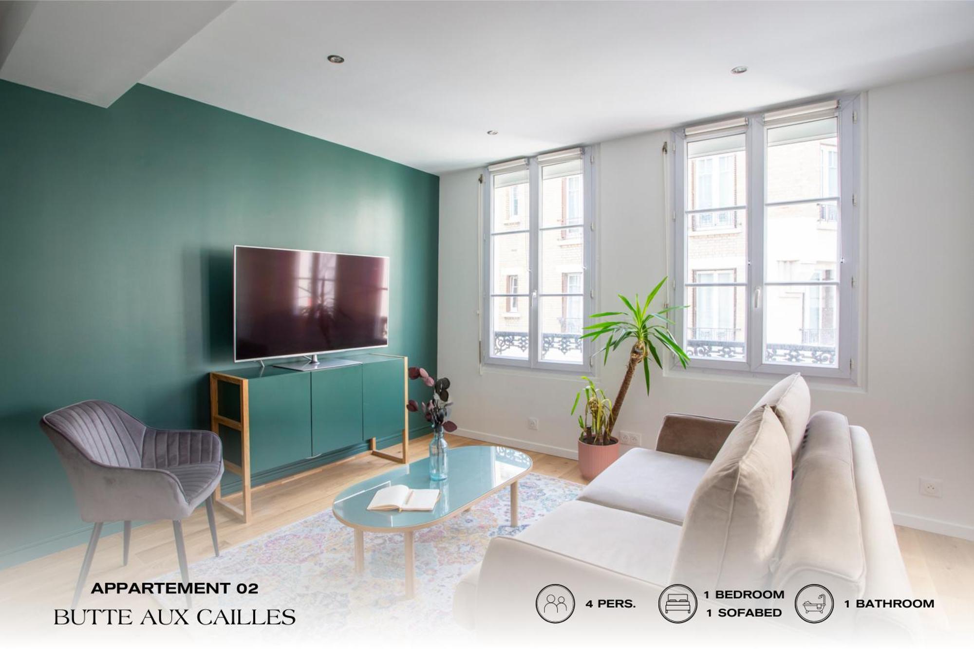 Beauquartier - Butte Aux Cailles I Lägenhet Paris Exteriör bild