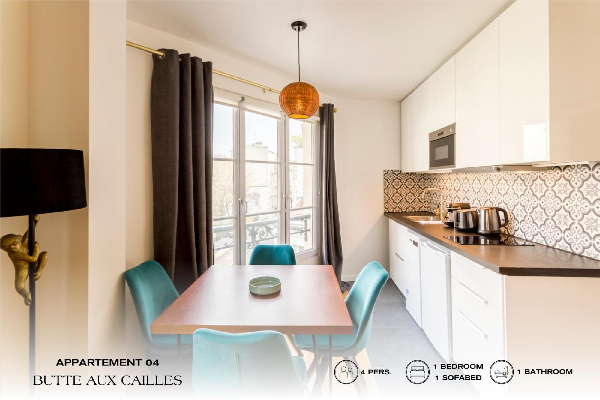 Beauquartier - Butte Aux Cailles I Lägenhet Paris Exteriör bild