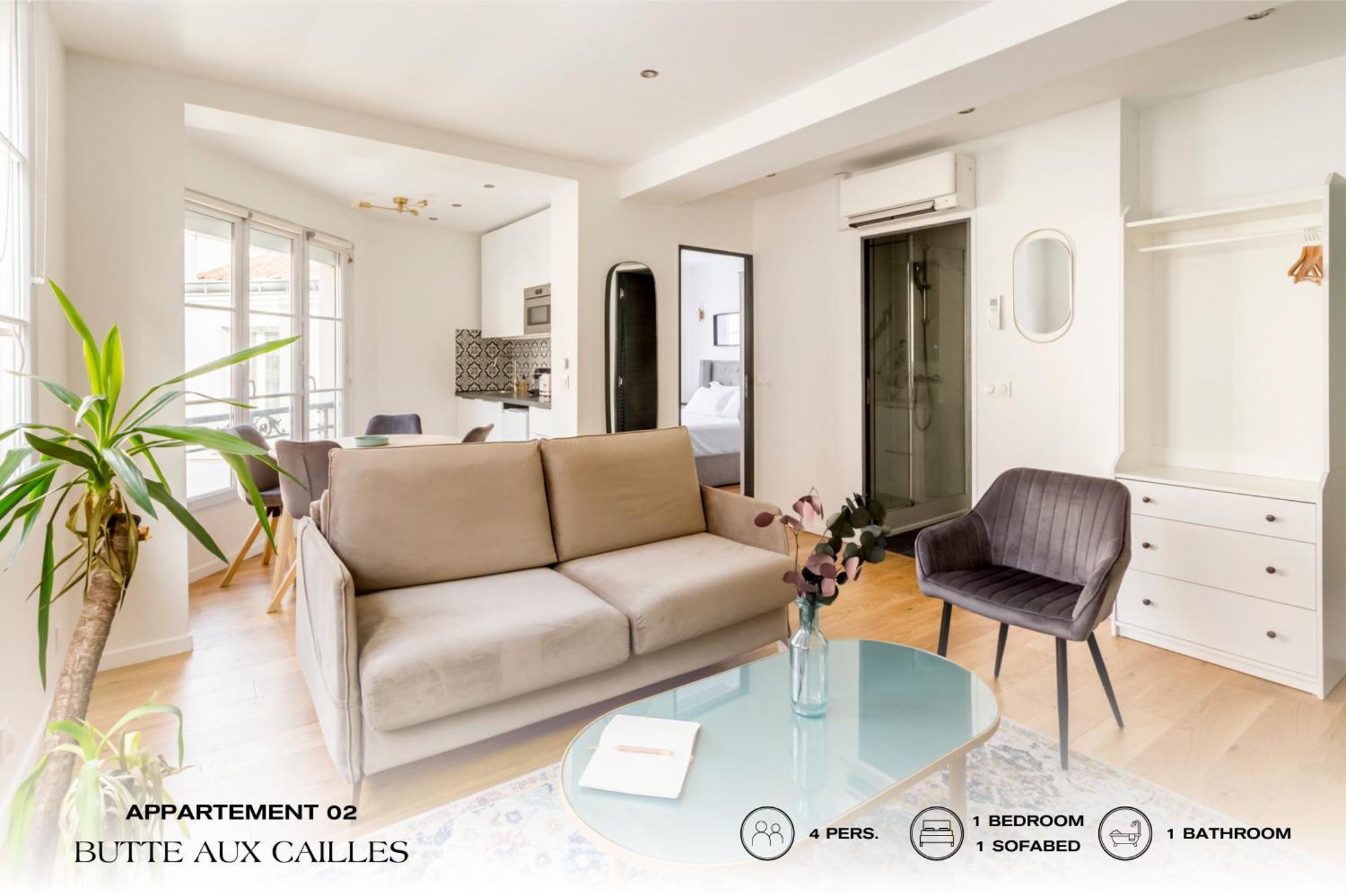 Beauquartier - Butte Aux Cailles I Lägenhet Paris Exteriör bild