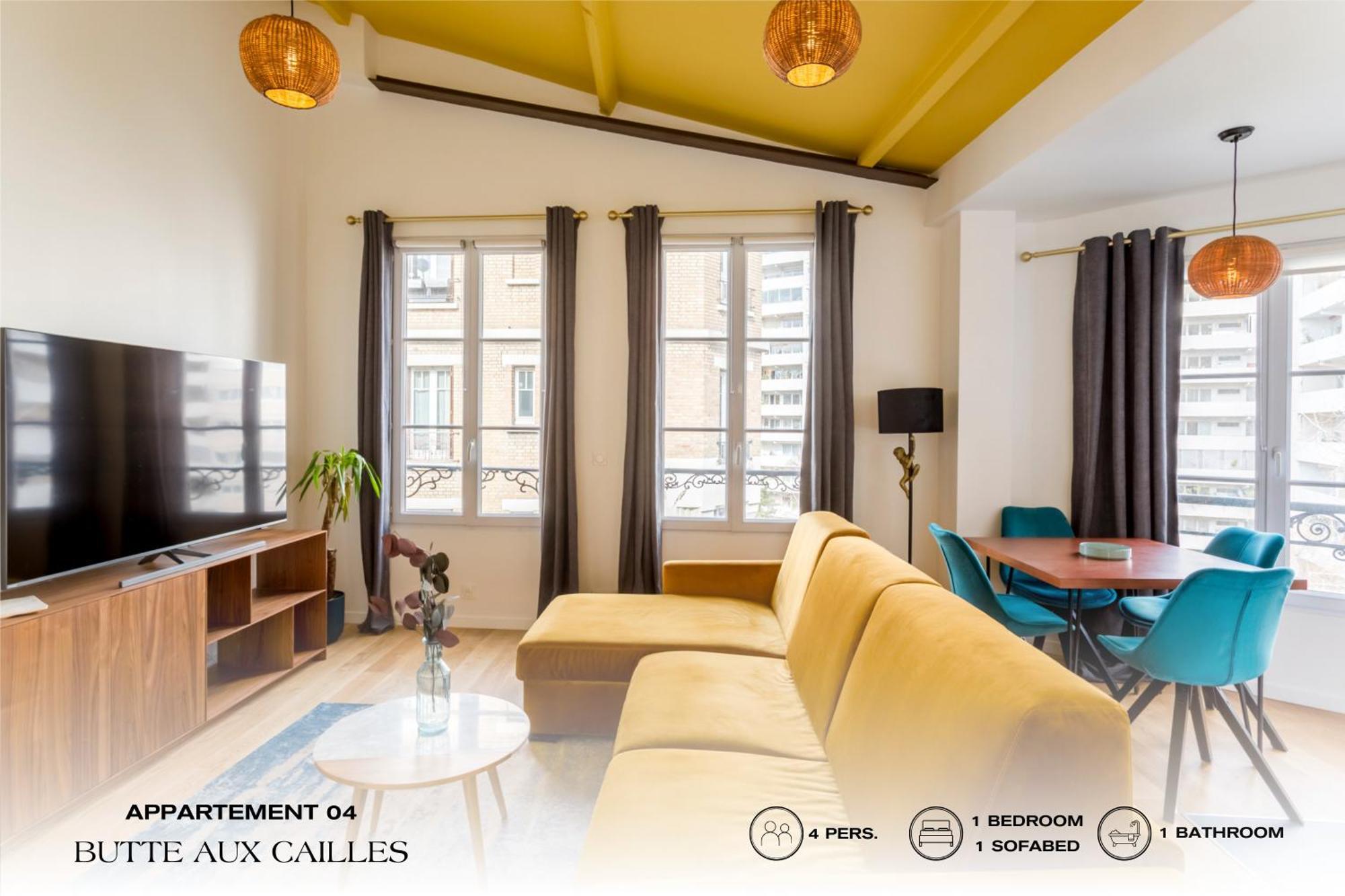 Beauquartier - Butte Aux Cailles I Lägenhet Paris Exteriör bild
