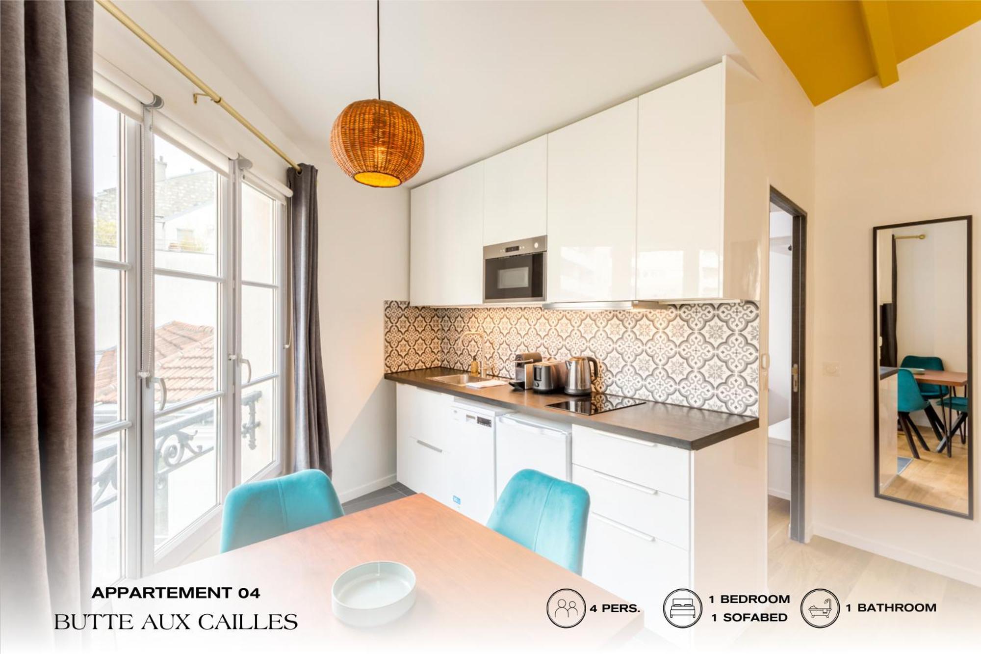 Beauquartier - Butte Aux Cailles I Lägenhet Paris Exteriör bild