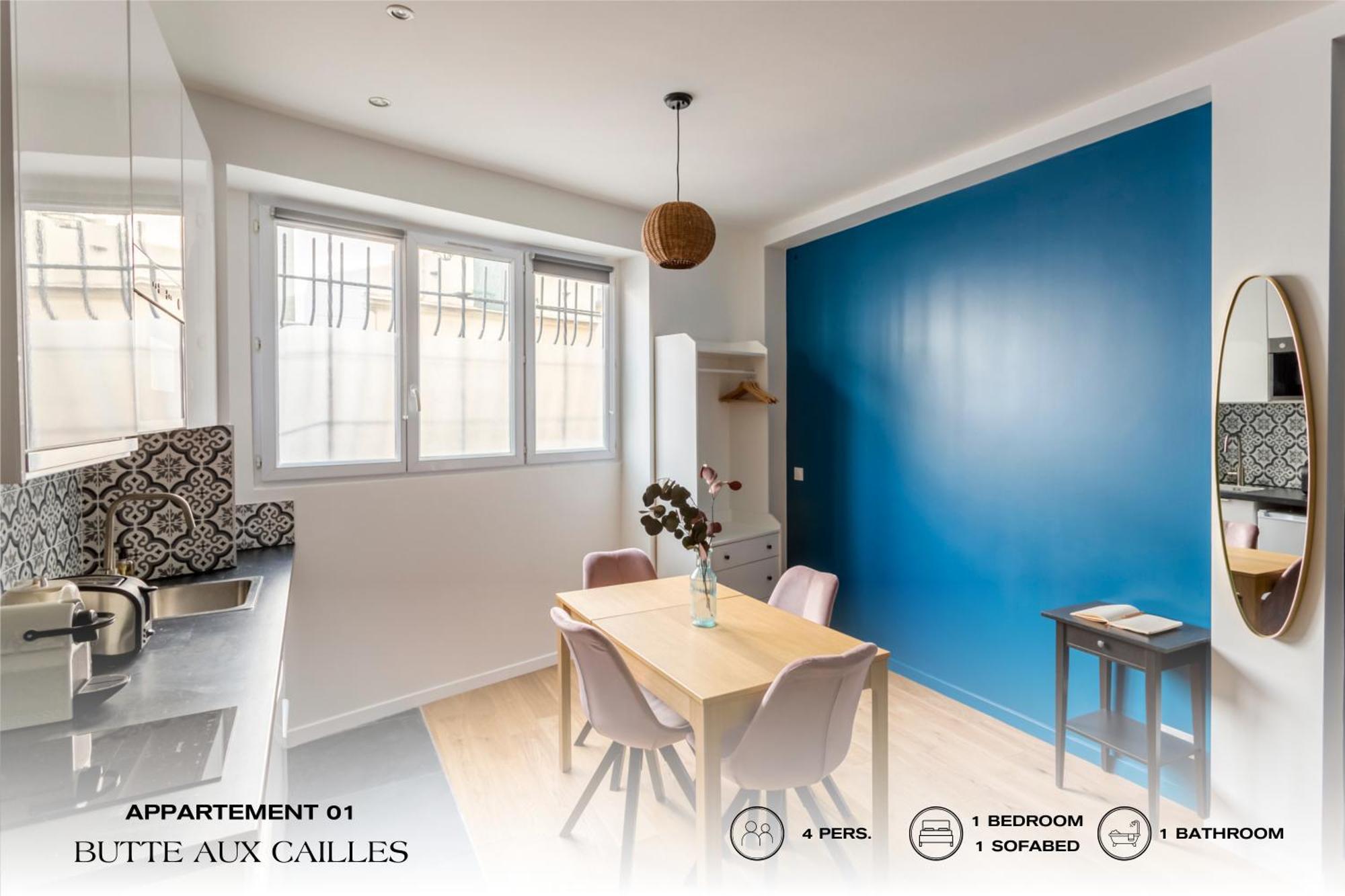 Beauquartier - Butte Aux Cailles I Lägenhet Paris Exteriör bild